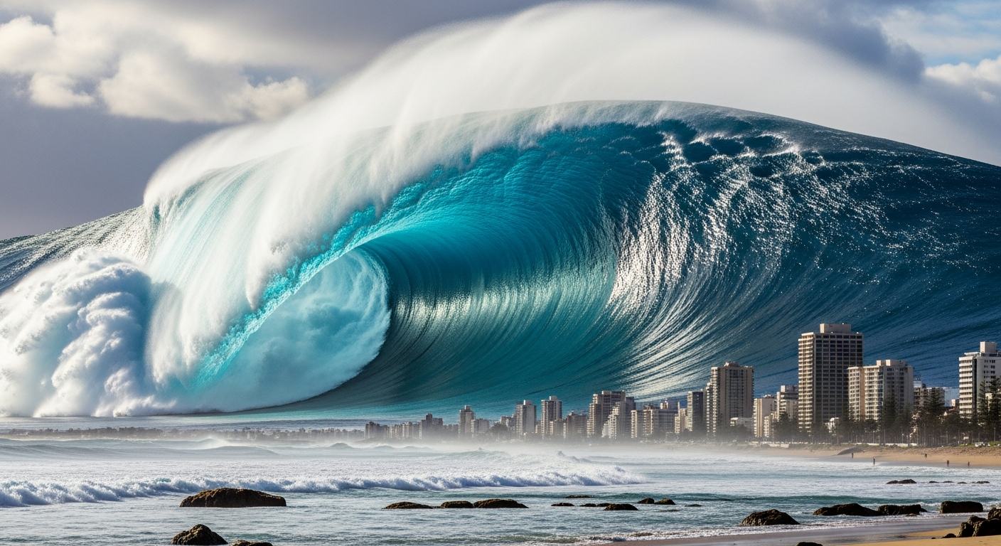 La fabrique de la vague géante : aux origines du phénomène