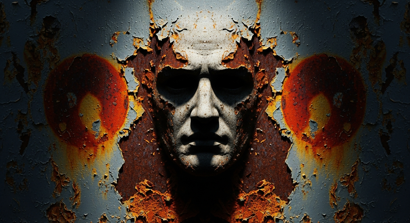 Un visage millénaire énigmatique sort des eaux d&#039;un lac polonais