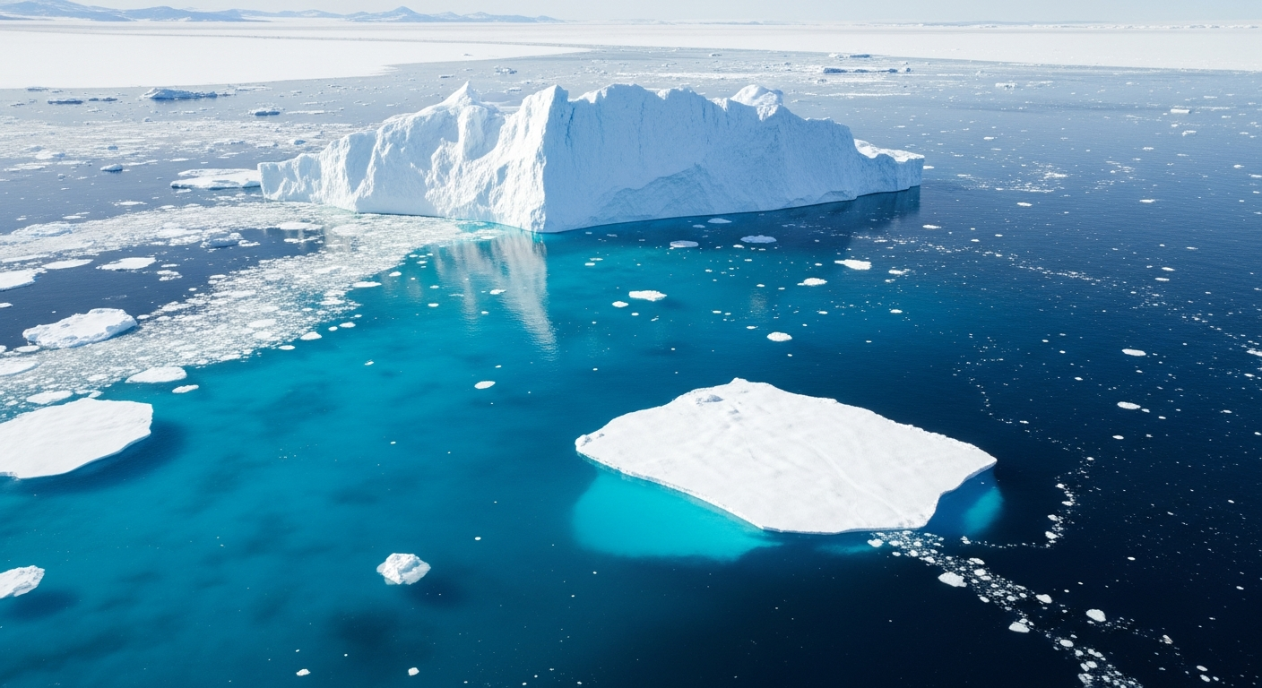 L&#039;arctique se confie: ce que nous raconte la poussière d&#039;étoiles sur 30 000 ans de fonte