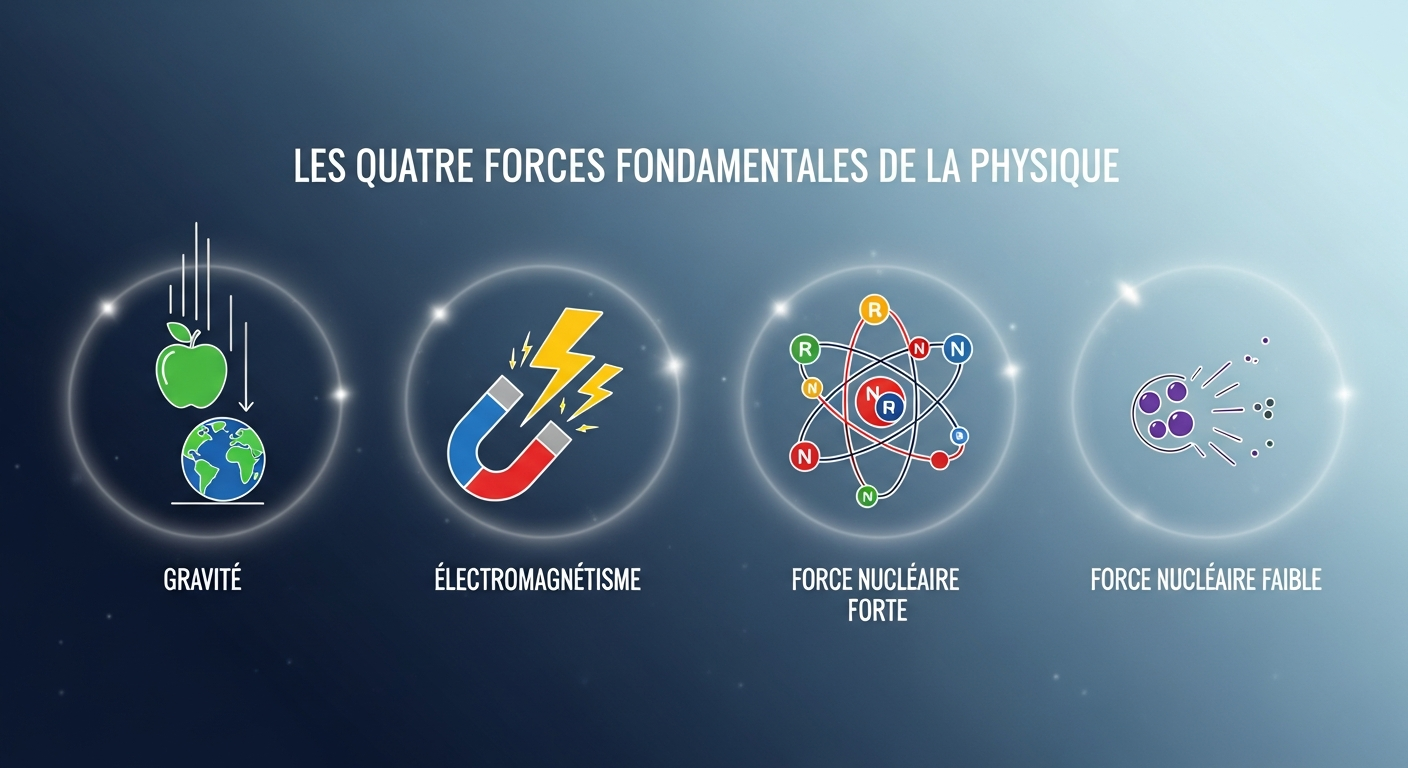 Pas de "cinquième force" mystérieuse : la vision du physicien