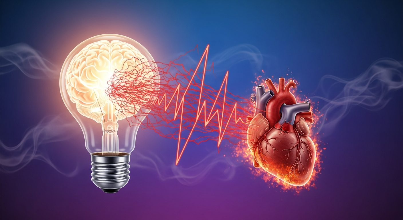 Le lien inquiétant : lumière nocturne et maladies cardiaques