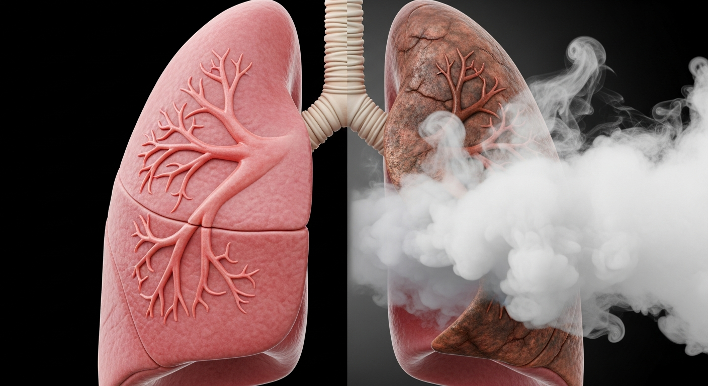 Vapotage : combien de temps faut-il à vos poumons pour guérir et quand les dégâts sont-ils permanents ?