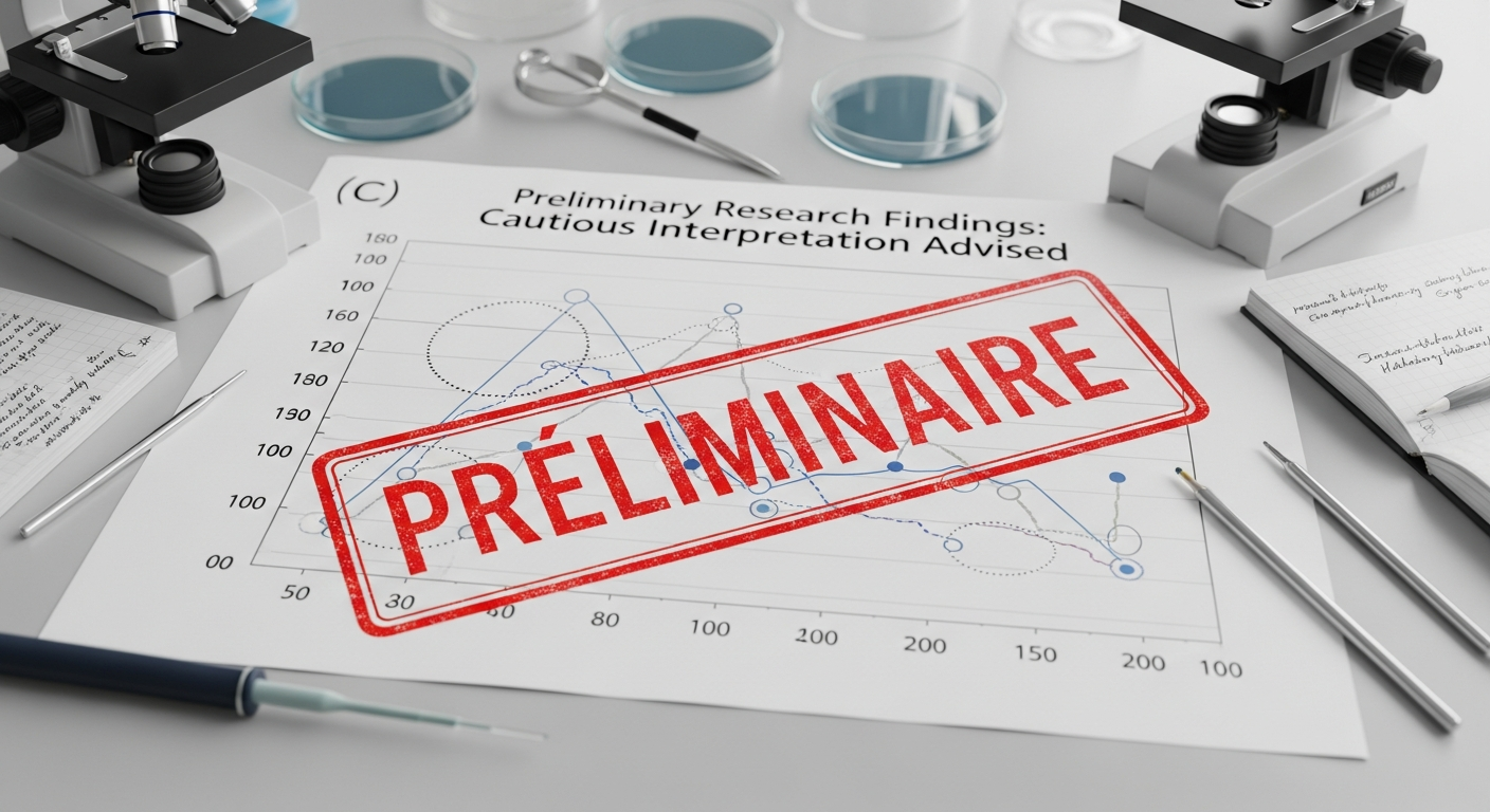 Des limites à l'étude, mais une piste sérieuse