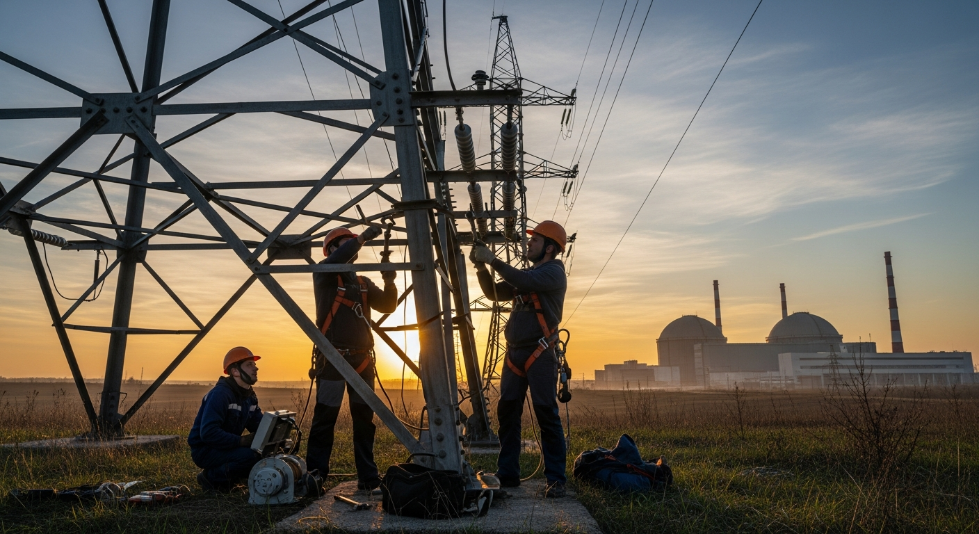 Une lueur d'espoir à la centrale de Zaporijjia