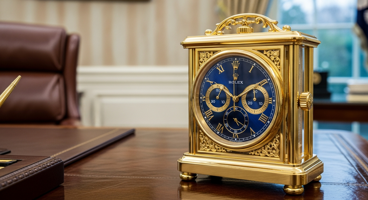 L'ombre de Rolex : lobbying, match de tennis et horloge en or