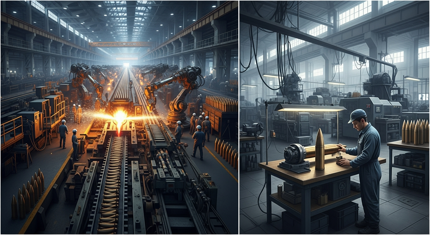 La dure réalité : la Russie produit 4 fois plus de munitions