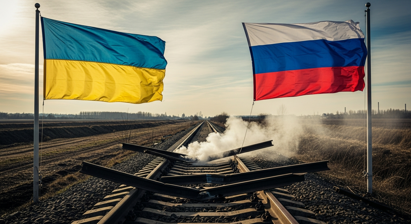 Des partisans ukrainiens sabotent une voie ferrée près de Moscou, frappant la logistique russe