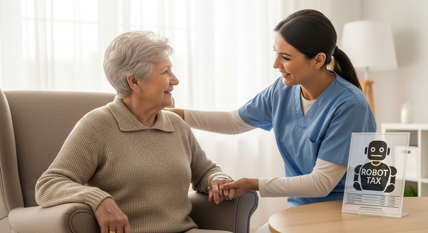 Réinvestir l'argent des robots dans l'humain