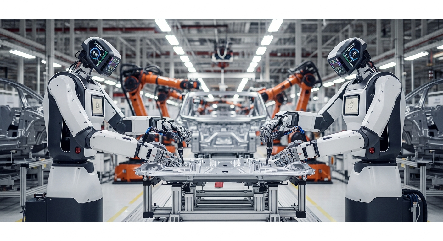 De la fiction à la réalité : Optimus est déjà au travail