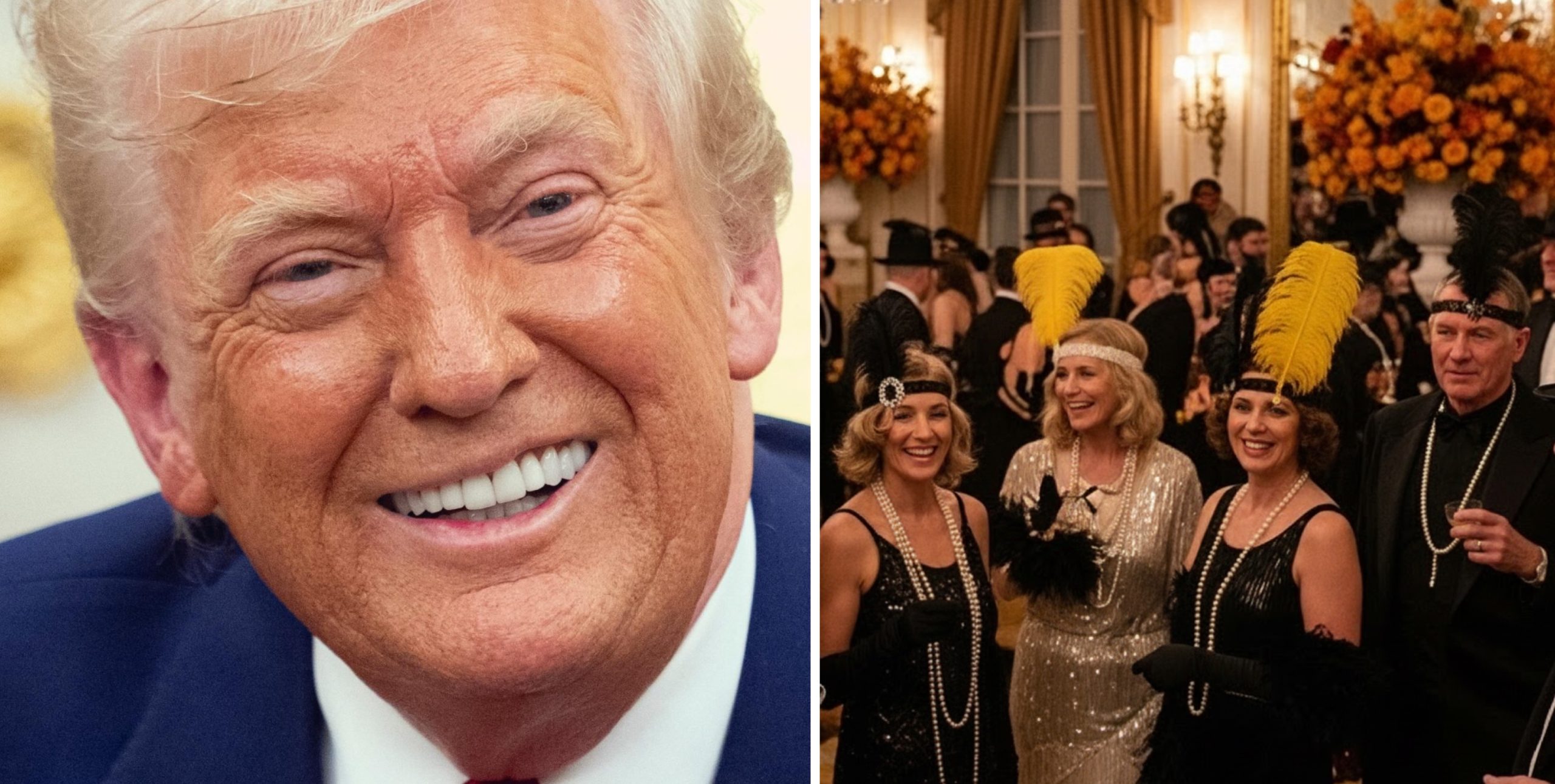 Trump organise une fête d&#039;Halloween fastueuse alors que des millions d&#039;Américains perdent leurs aides alimentaires