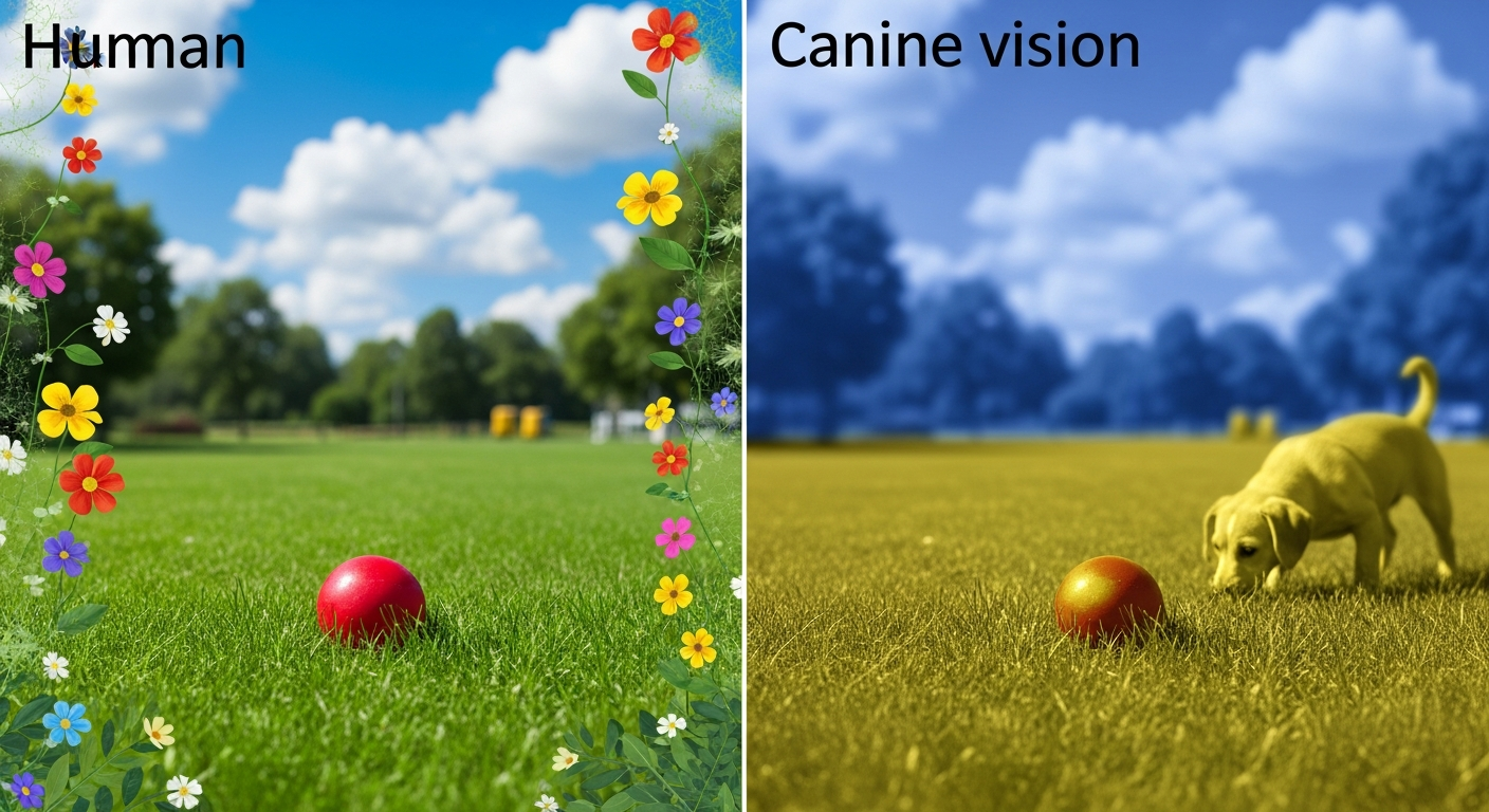 Un monde un peu flou et sans rouge