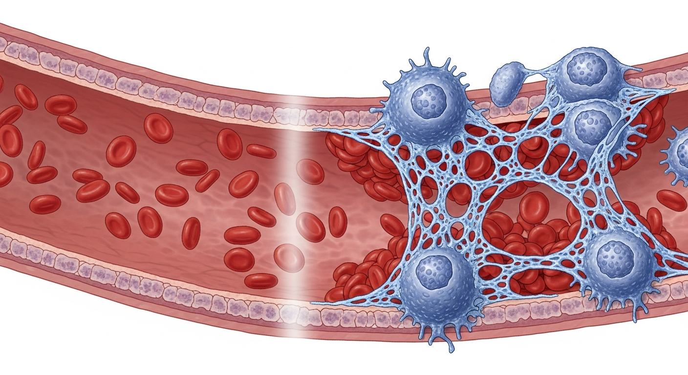 Micro-caillots et "pièges à microbes" : de quoi parle-t-on ?