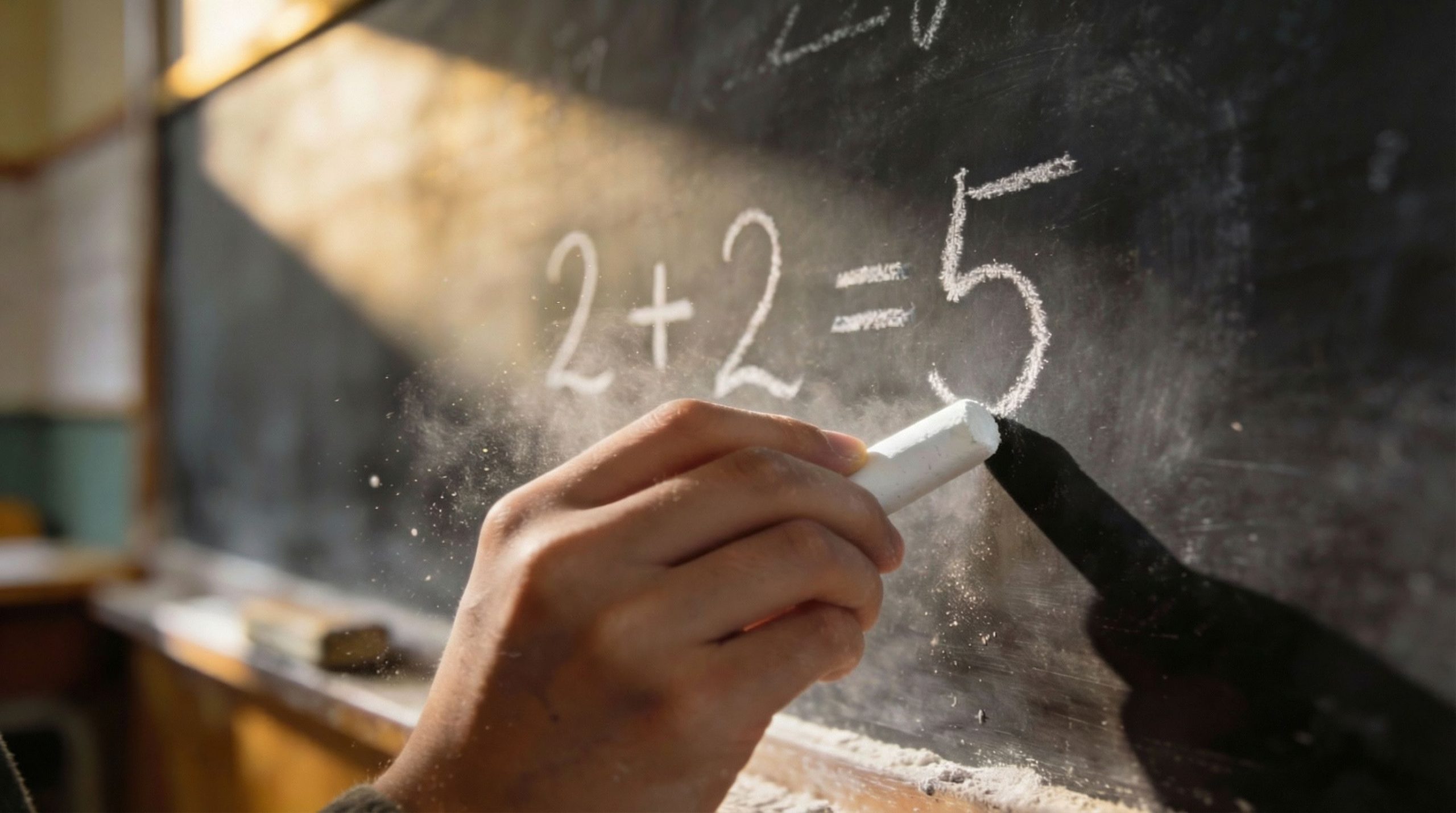 Pourquoi certains affirment que 2+2=5… et pourquoi ils ont peut-être raison