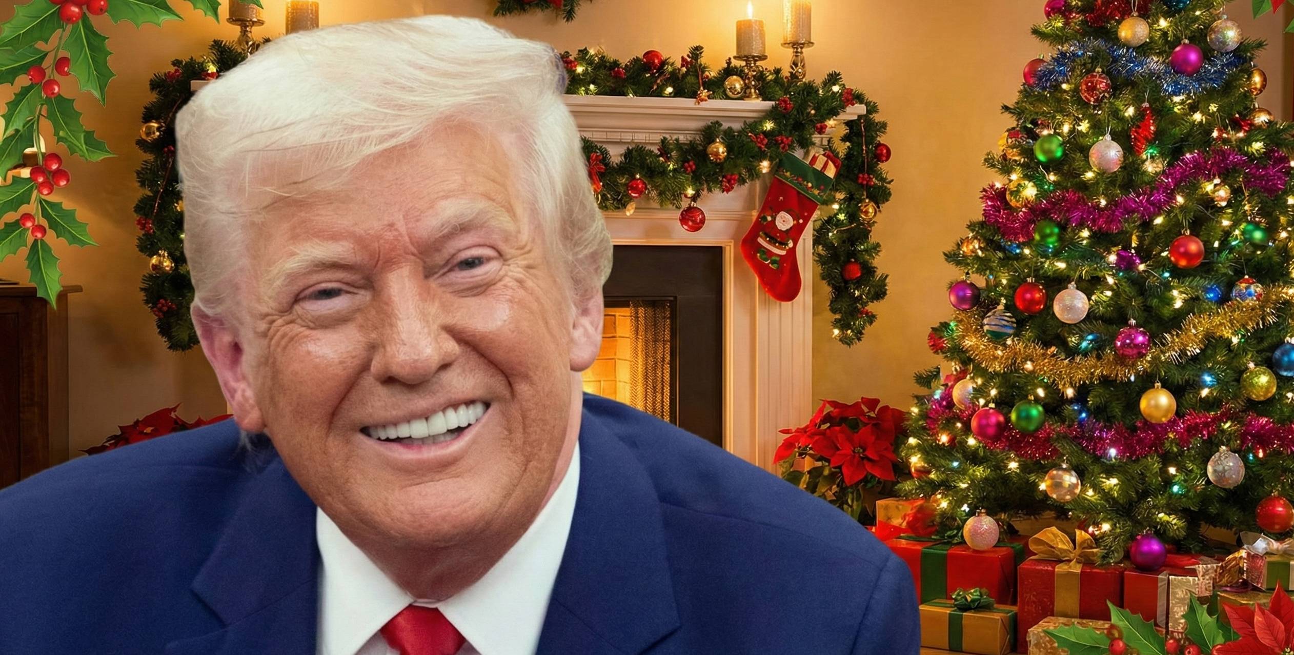 Trump annonce un Noël prolongé : les 24 et 26 décembre déclarés jours fériés