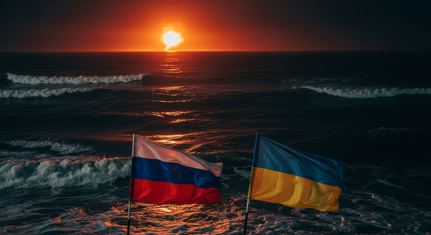 Guerre en Ukraine : Kiev frappe sa &quot;flotte fantôme&quot; et tensions diplomatiques au 1387e jour