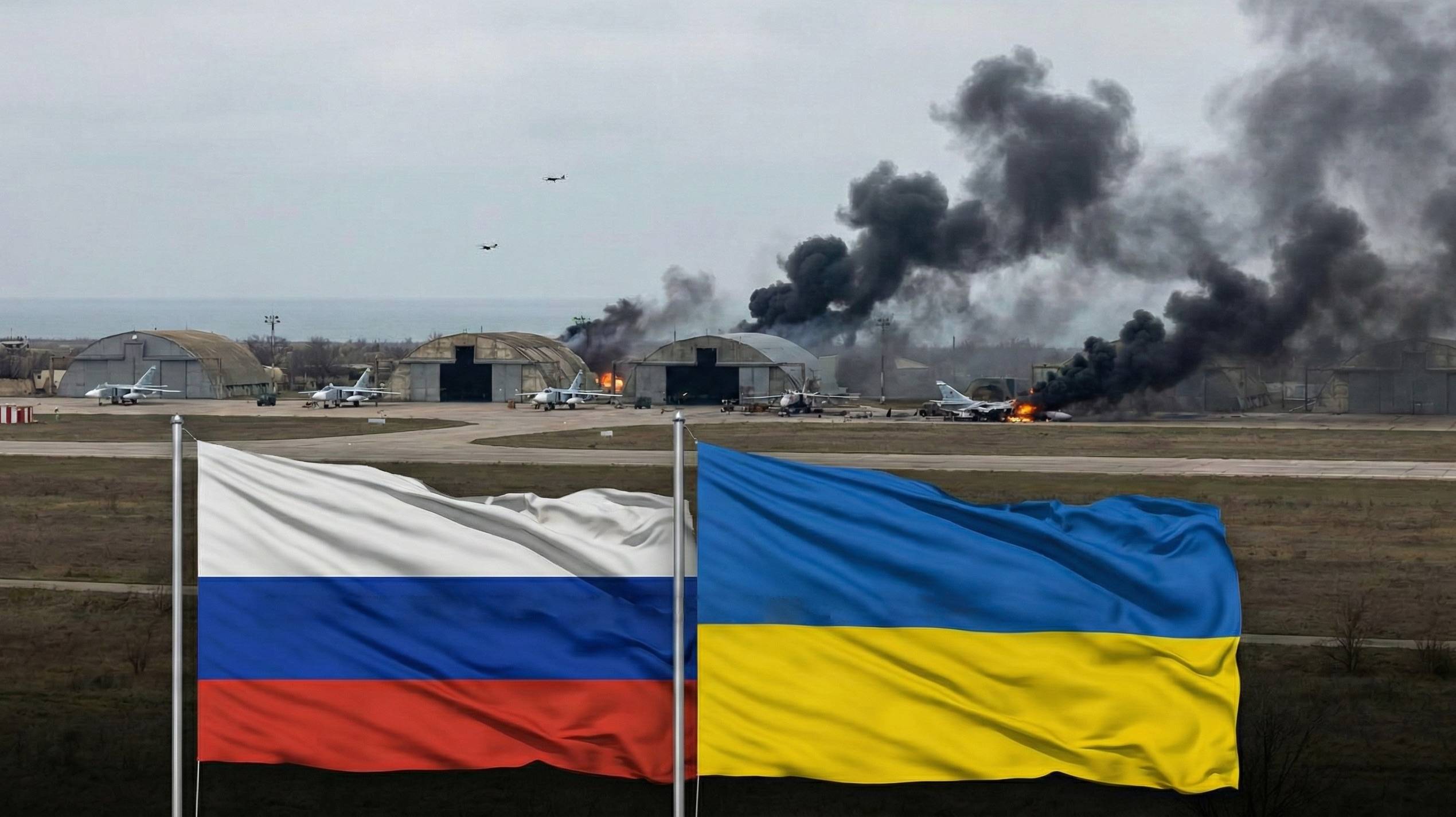 Coup dur en Crimée : Des drones ukrainiens frappent l&rsquo;aviation russe à Belbek