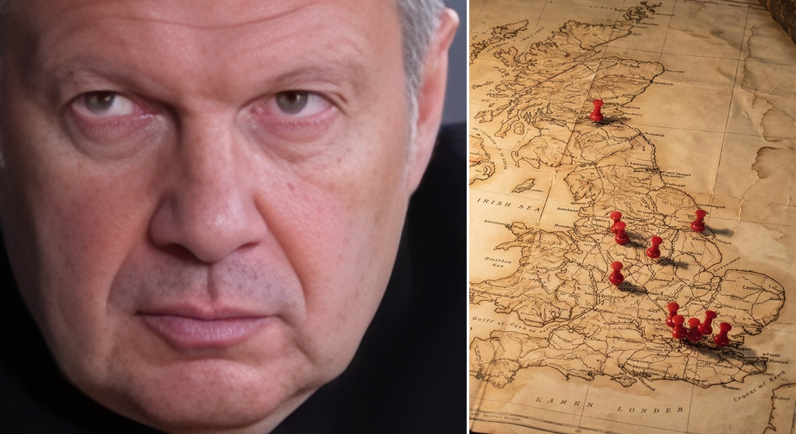 Un responsable russe évoque de possibles frappes contre des sites militaires britanniques, avec publication d’une carte des cibles