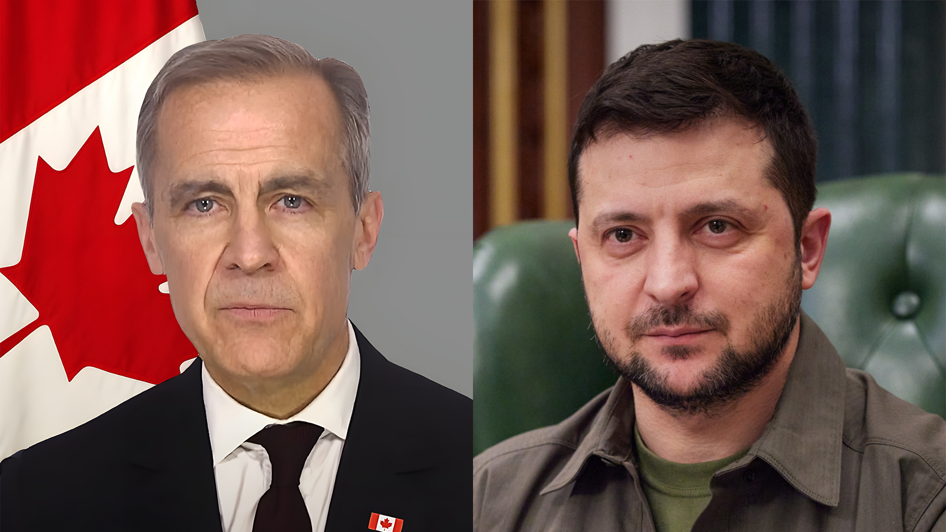 Négociations de paix : conversation cruciale entre Mark Carney et Volodymyr Zelensky avant la rencontre Trump