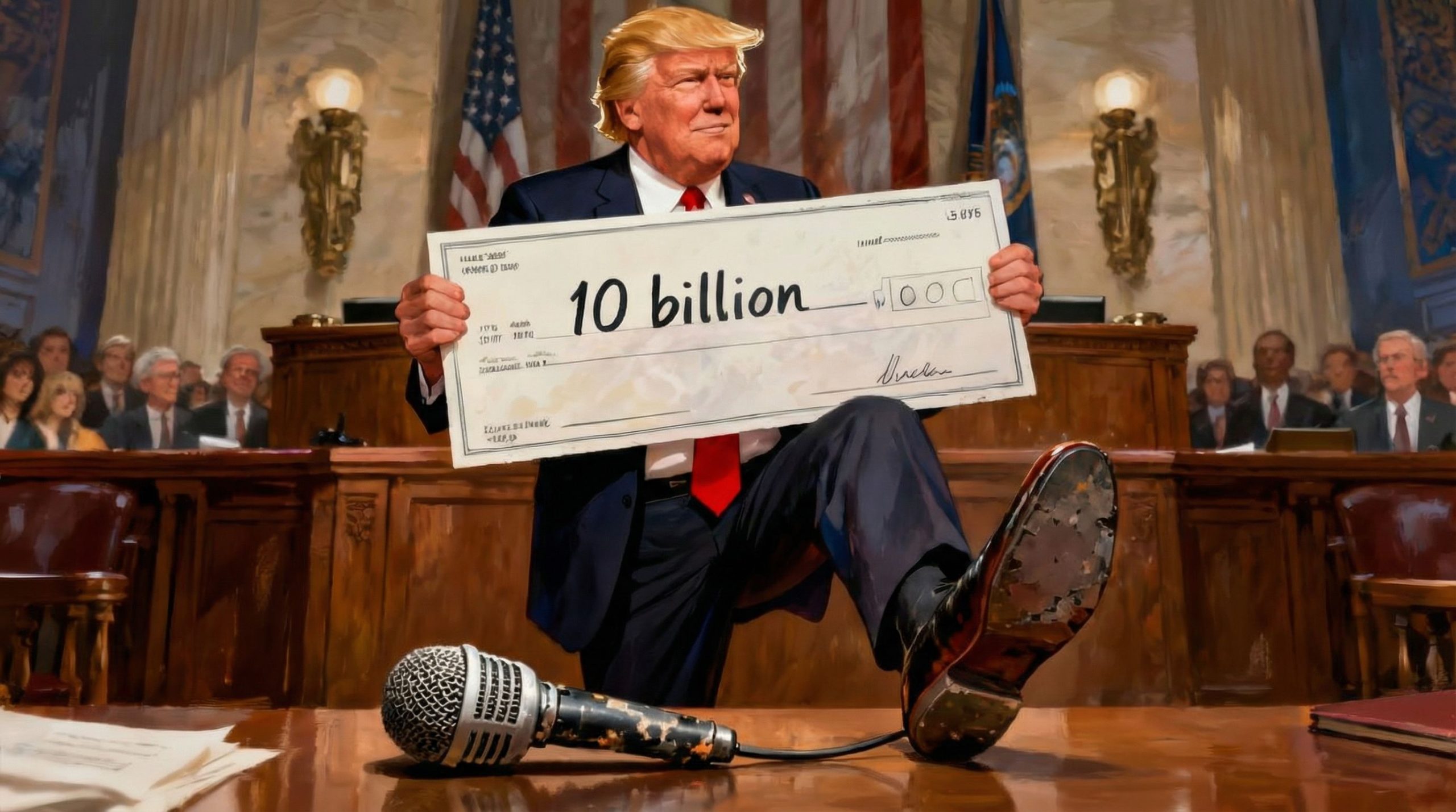 Donald Trump attaque la BBC en justice et réclame un montant faramineux de 10 milliards de dollars pour diffamation