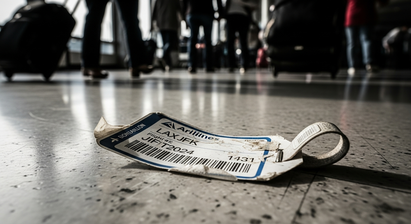 Pourquoi jeter votre étiquette de bagage à l’aéroport peut être une erreur imprudente