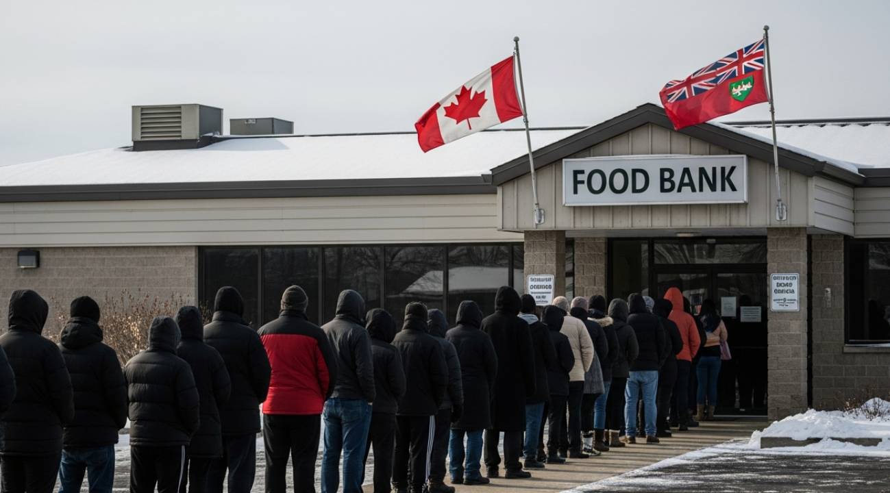 1 million de personnes en Ontario (Canada) dépendent des banques alimentaires pour payer leur loyer