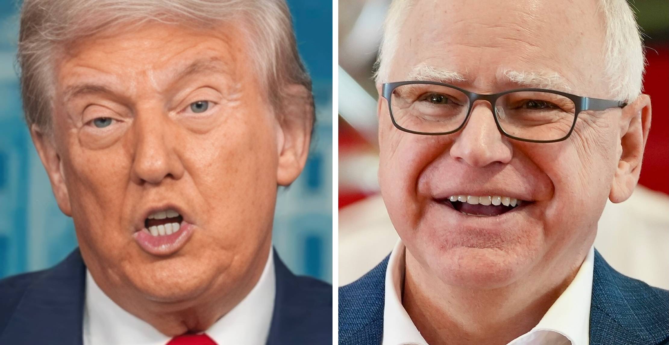 Trump traite Tim Walz de « retardé »
