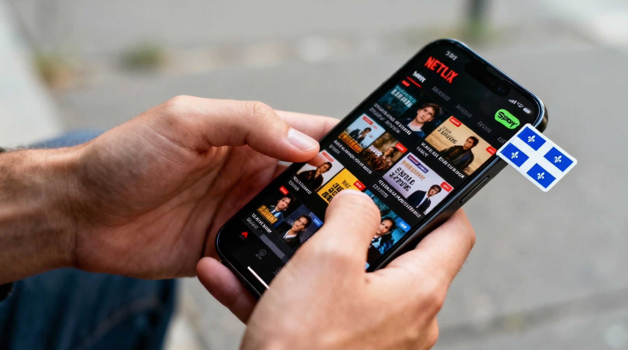Québec force netflix et spotify à montrer plus de contenus francophones