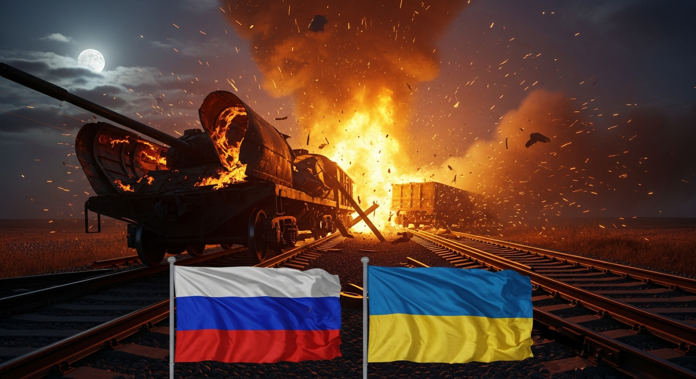 Rails brisés, pipeline endommagé : ce que révèlent les explosions de Novossibirsk et Briansk