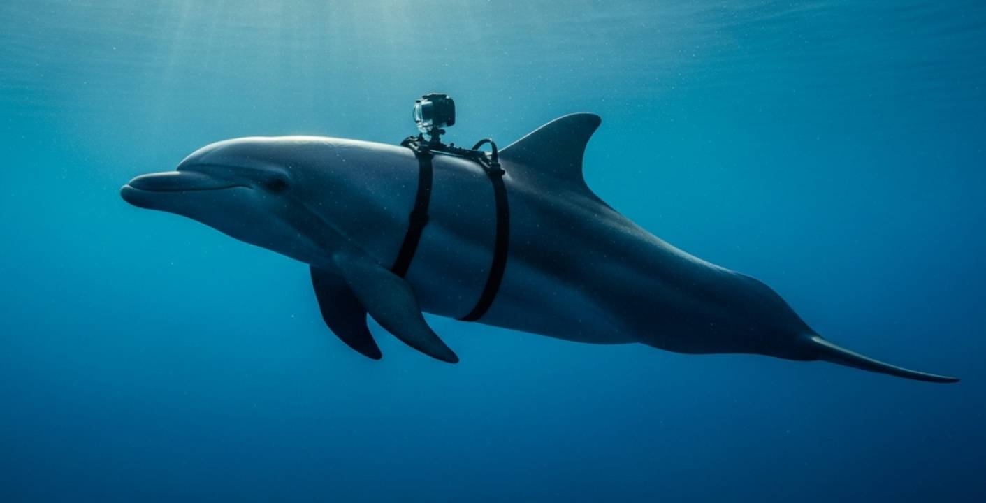 Des scientifiques ont équipé des dauphins sauvages de GoPro, révélant qu’ils ne sont pas toujours aussi “adorables” qu’on l’imagine
