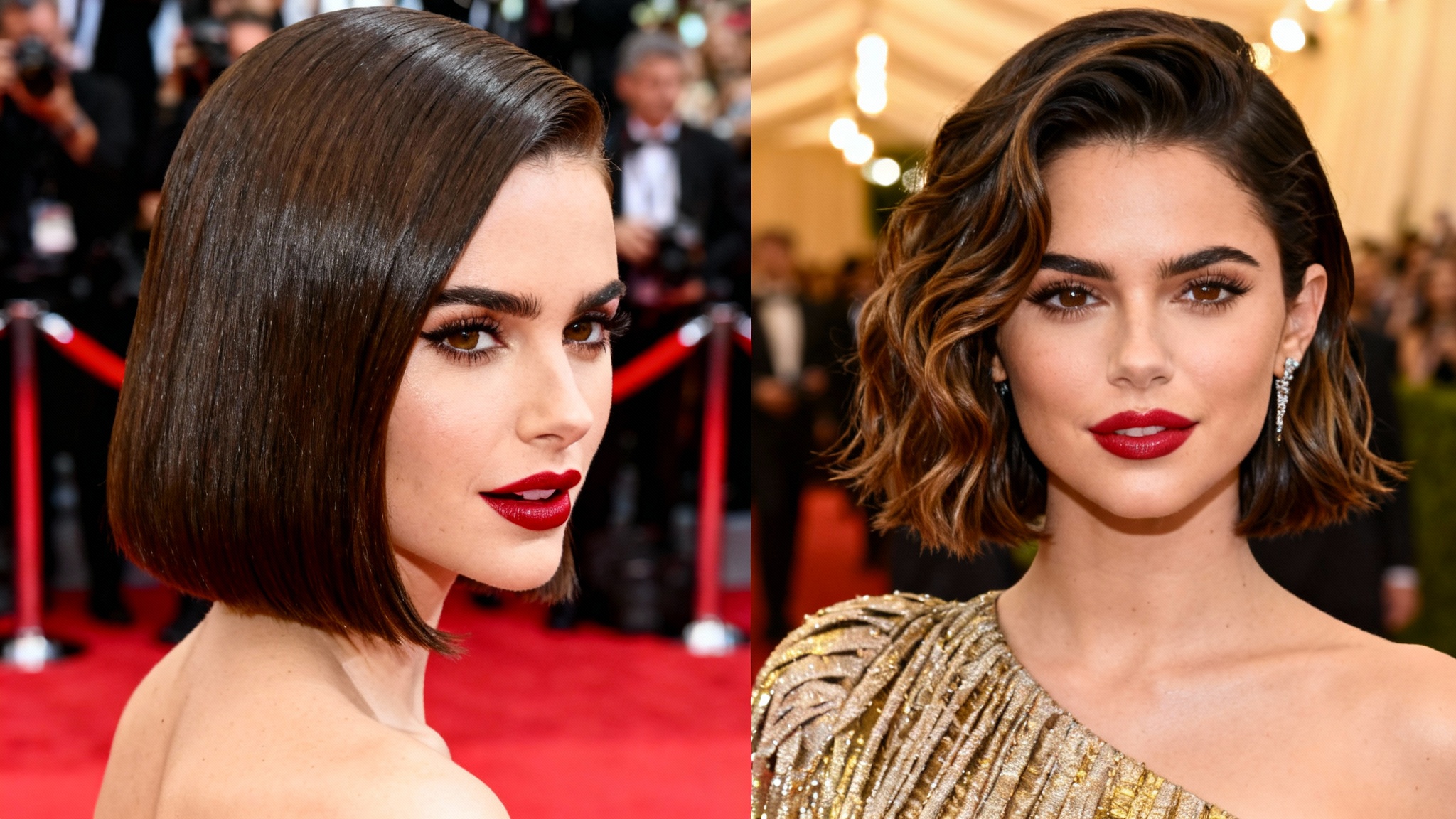 Les 3 carrés faciles à vivre qui dominent la coiffure cet hiver