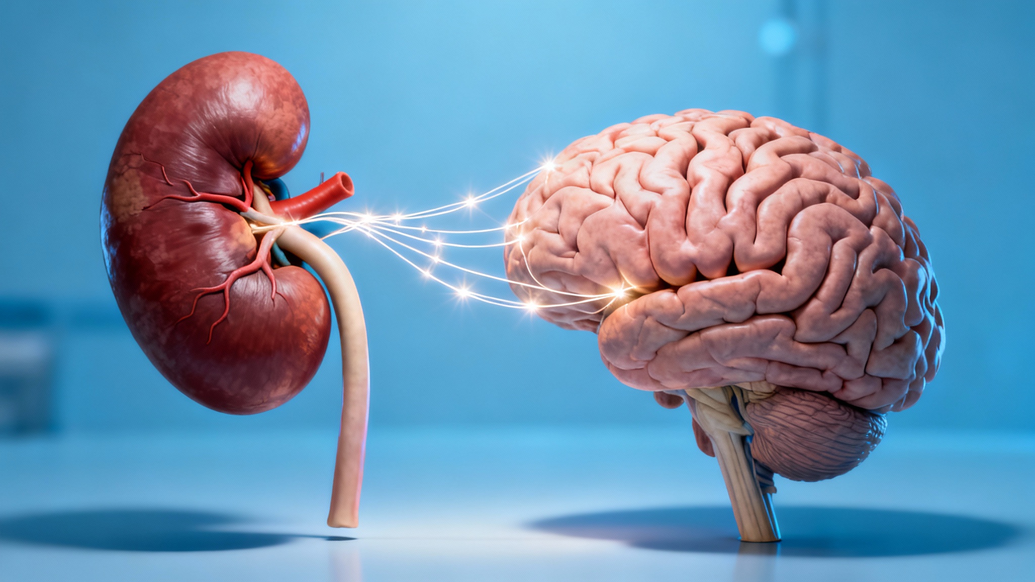 Alzheimer : Et si le problème venait de nos reins ?