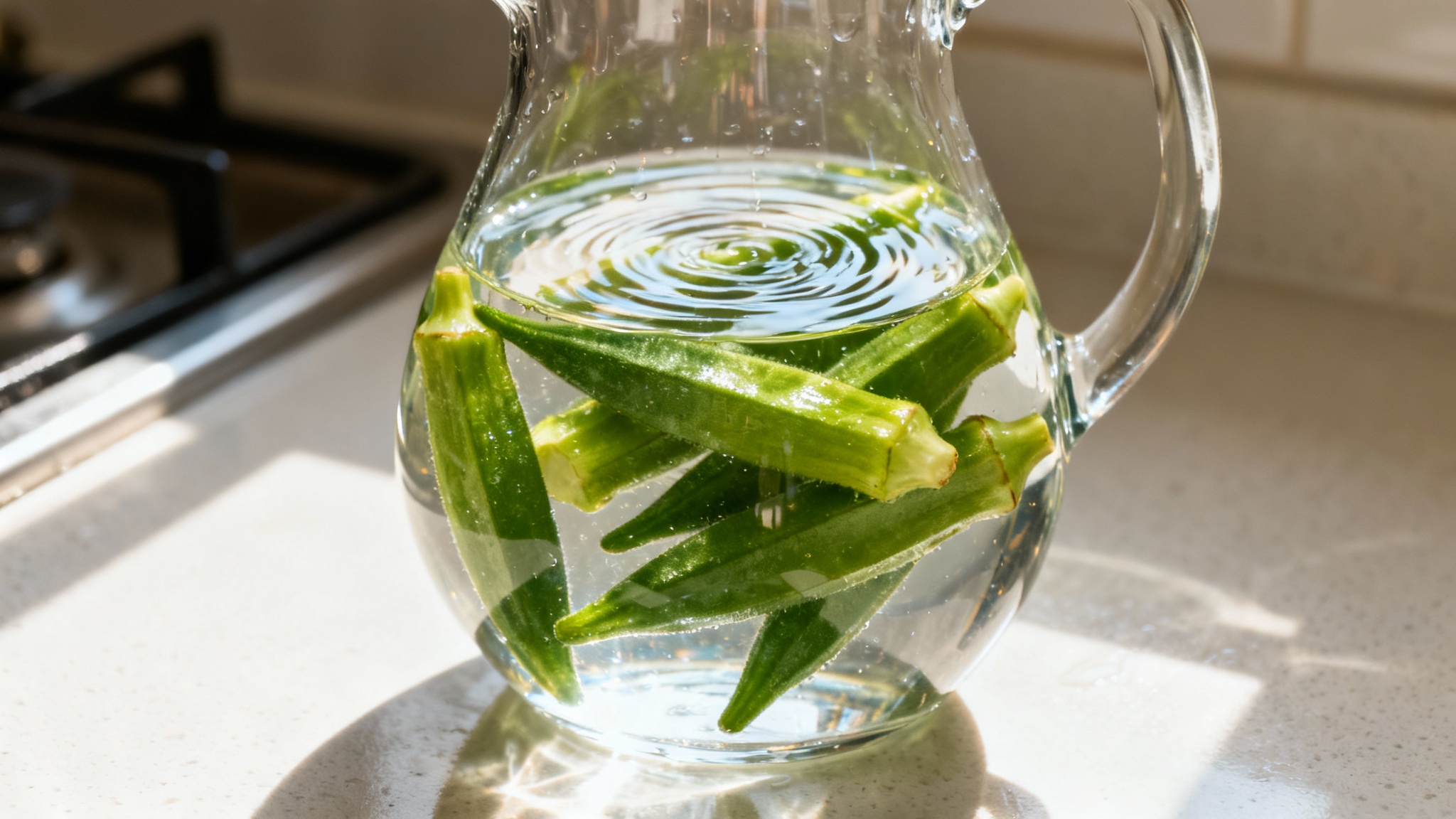 La folie de l’eau de gombo : élixir miracle ou simple astuce pour s&#039;hydrater?