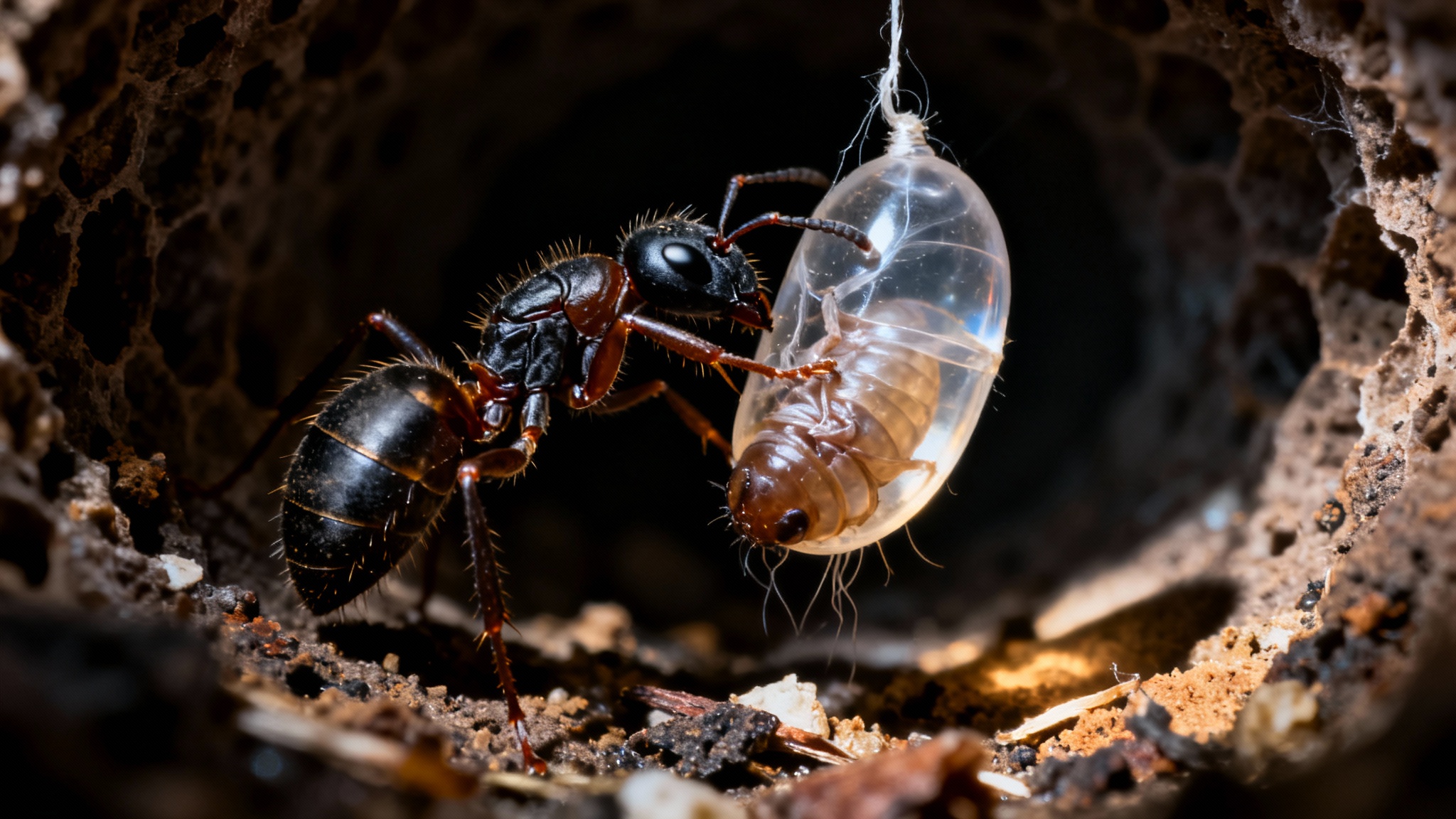 Le sacrifice ultime des fourmis : quand mourir est la seule façon de sauver sa famille