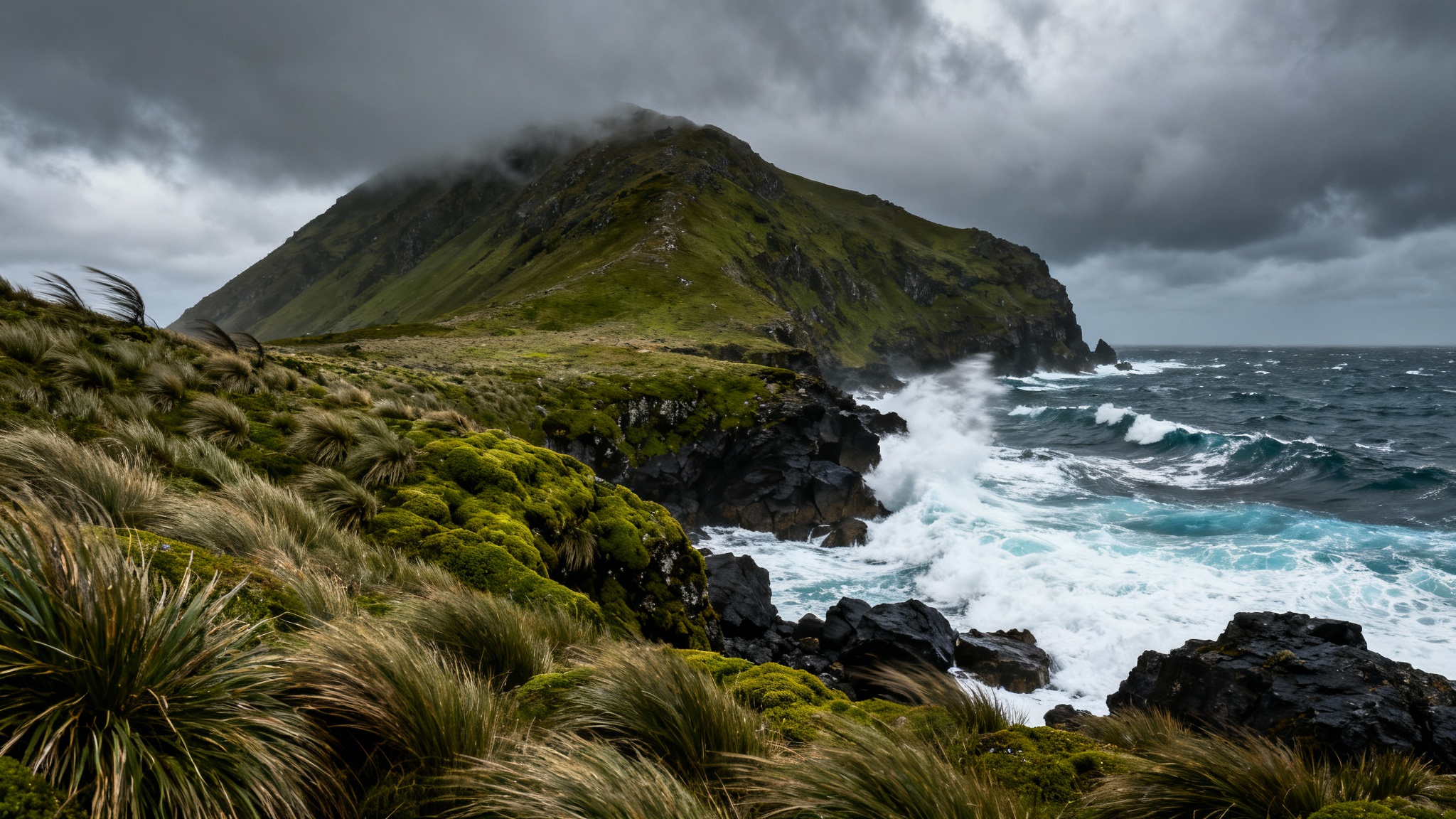 L&#039;île Macquarie : quand l&#039;océan Austral se met à transpirer