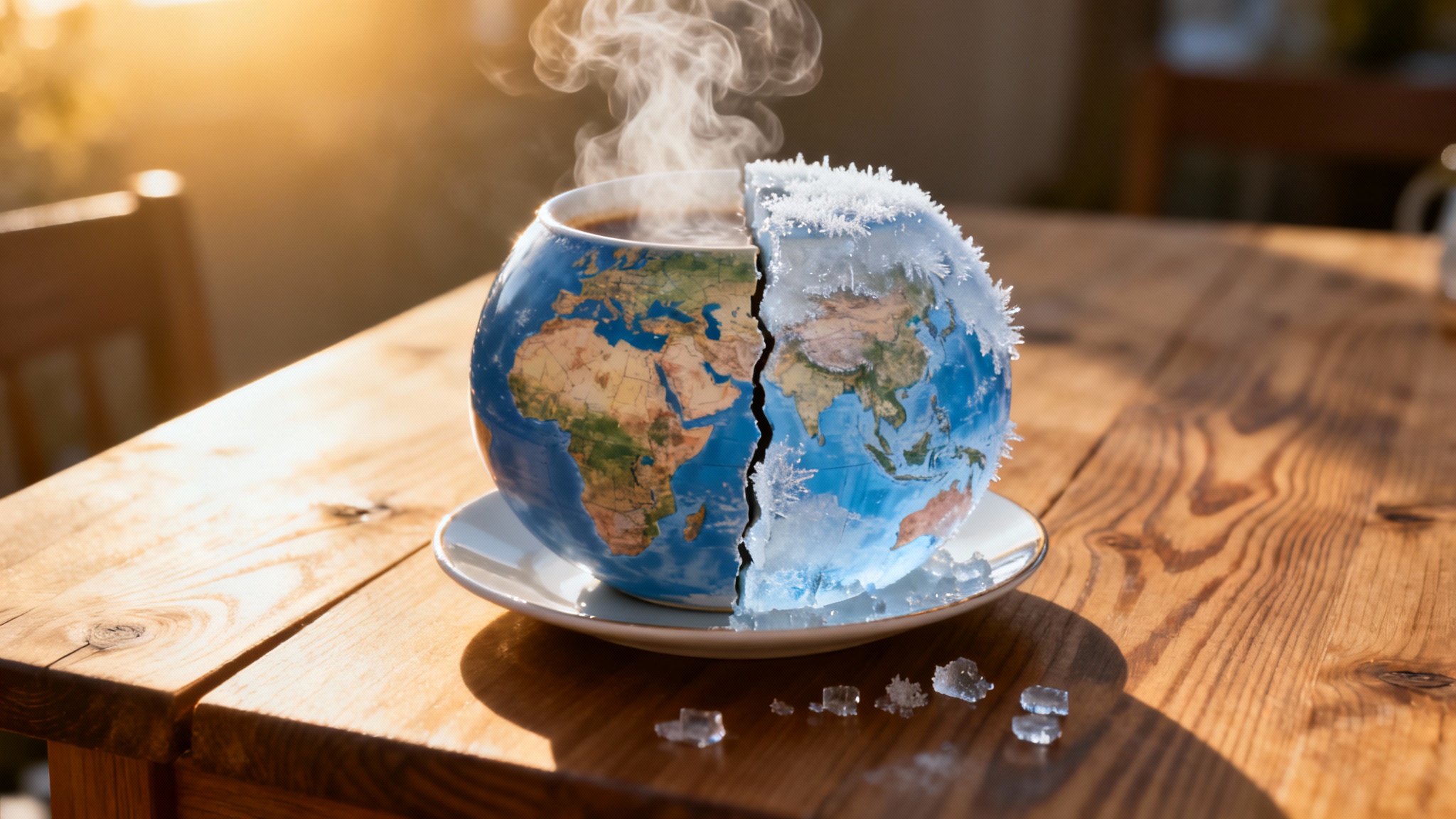 Pourquoi un côté de la Terre refroidit-il beaucoup plus vite que l&#039;autre ?