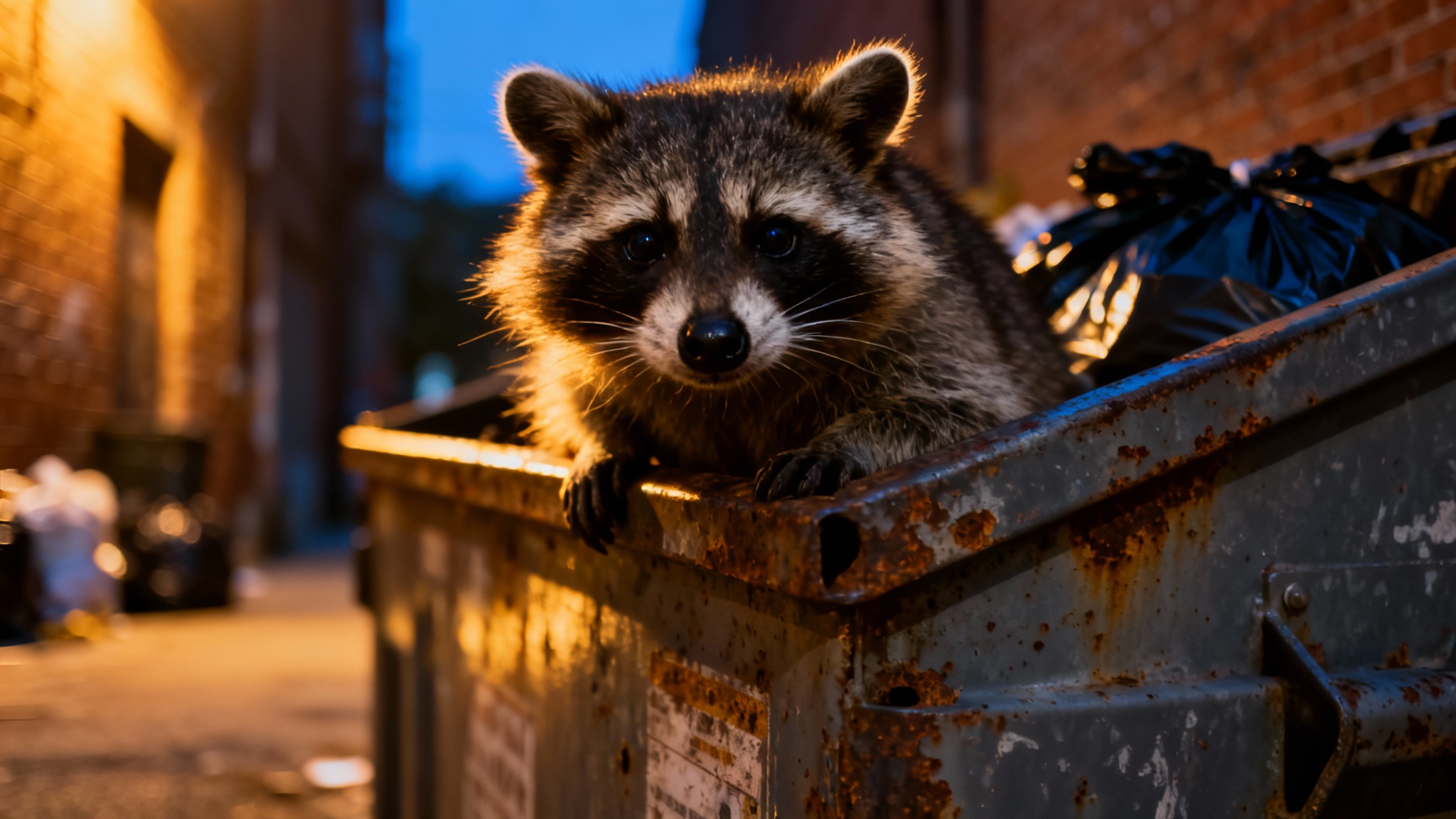 Les ratons laveurs urbains changent de tête, et c&#039;est peut-être un peu de notre faute