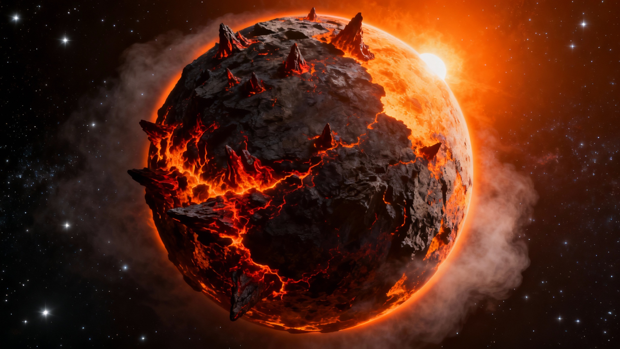 Une super-Terre infernale défie toute logique en conservant son atmosphère