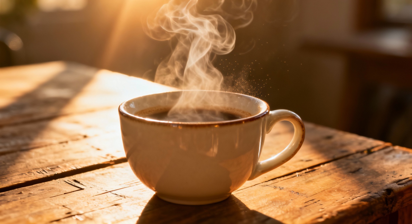 Votre petit café quotidien pourrait bien vous rajeunir, surtout si votre santé mentale est fragile