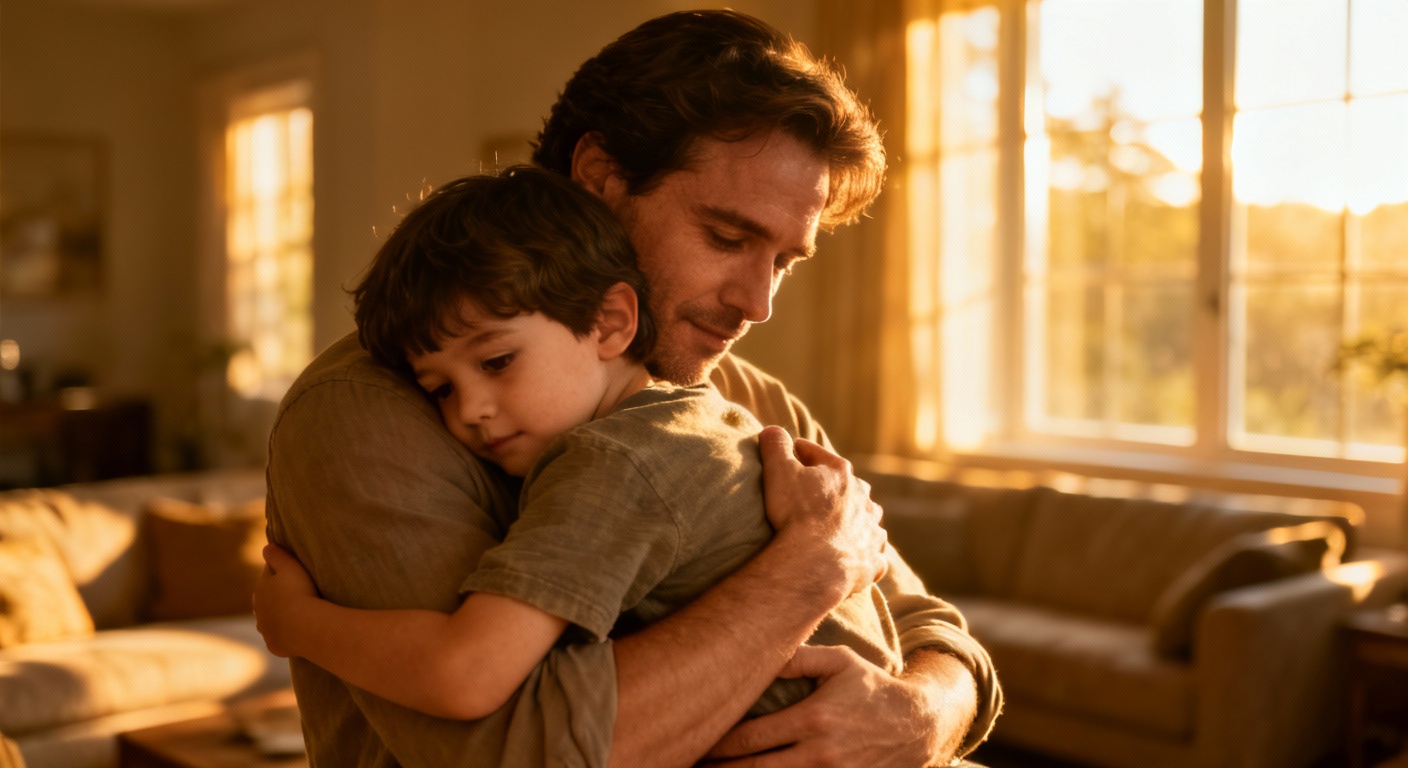 L'incroyable secret des câlins : un bouclier émotionnel bien plus solide qu’on ne le croit pour nos enfants