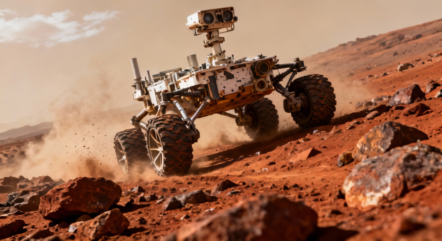 Mars : La vidéo fascinante du record de distance de Perseverance (et pourquoi il est parti pour durer !)