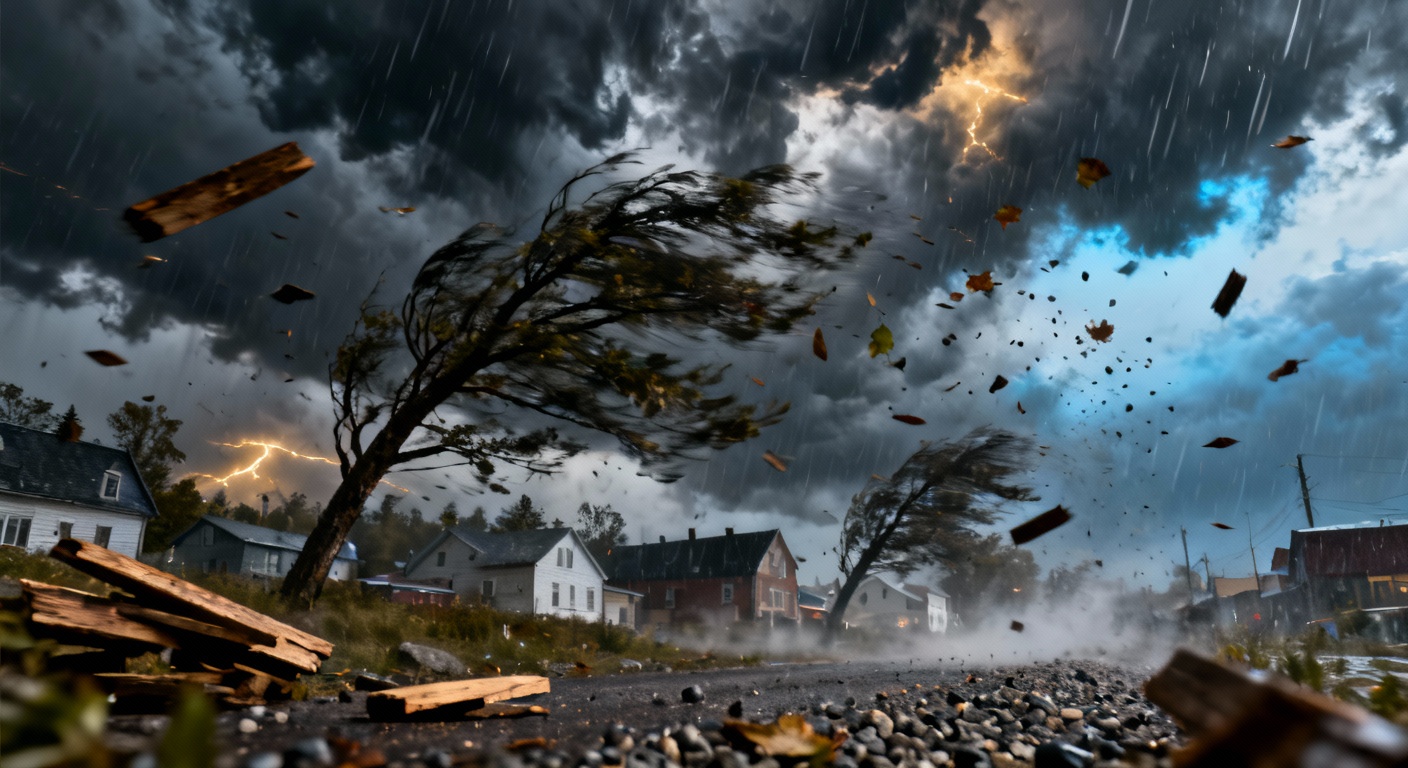 Alerte Météo : Le Québec face à un « cocktail explosif » de vents violents, pluie et risque de pannes