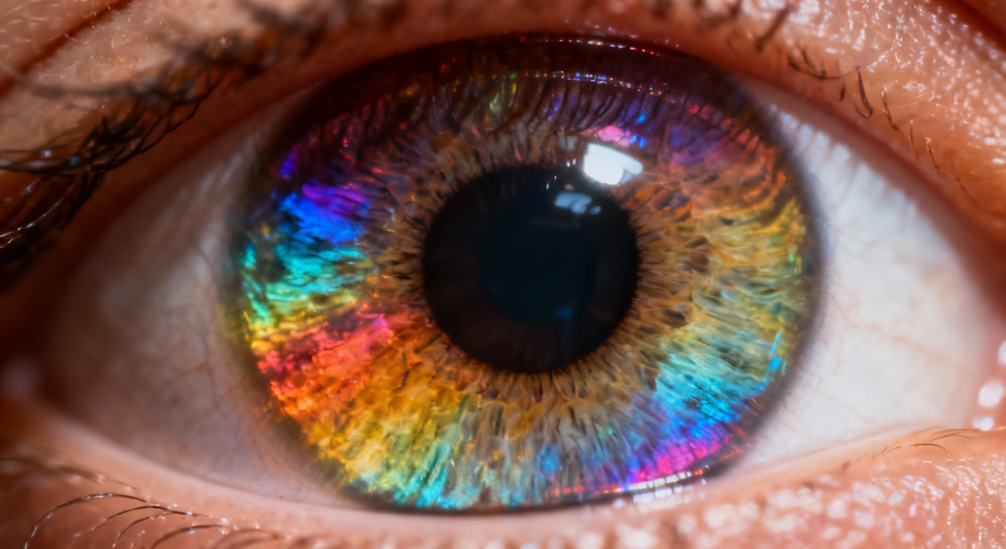 Vous possédez peut-être ce super-pouvoir visuel qui révèle un monde invisible