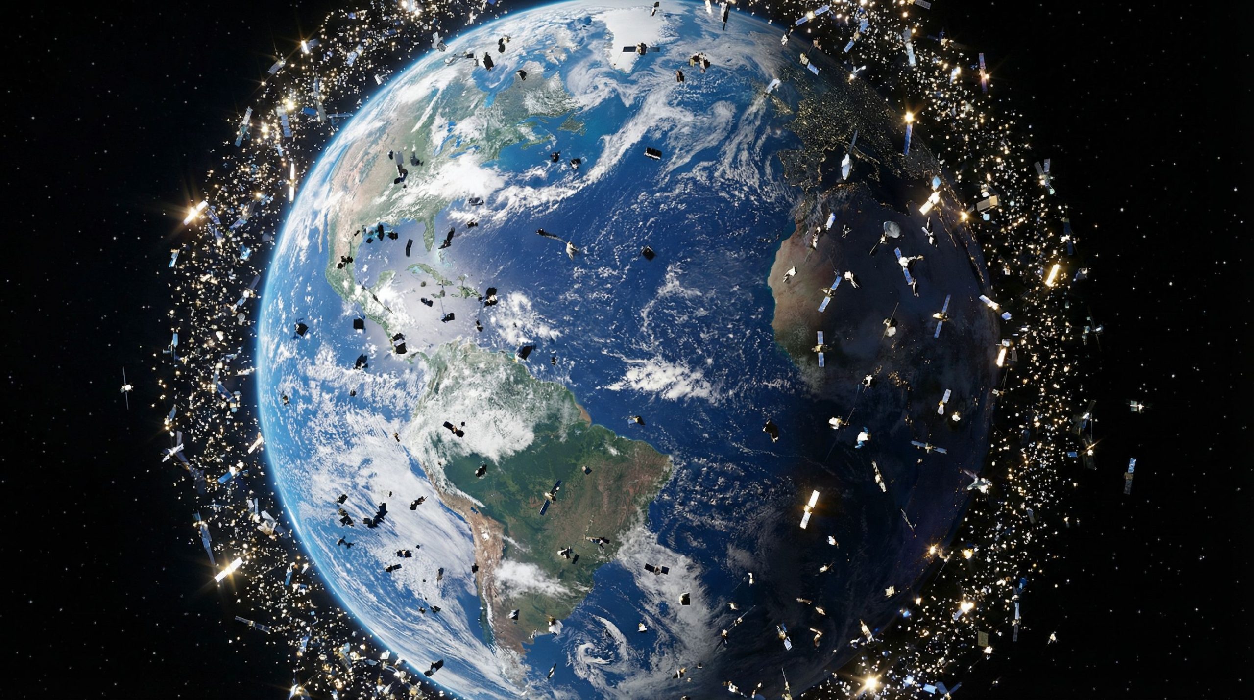 Les satellites Starlink envoient des signaux étranges qui pourraient vraiment perturber les vols spatiaux