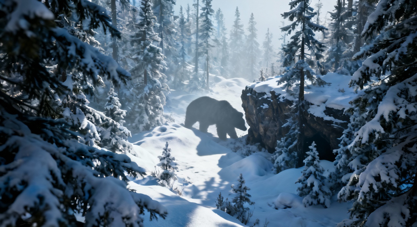Rencontrer un ours en hiver : quels sont les dangers et comment survivre à la « torpeur »?