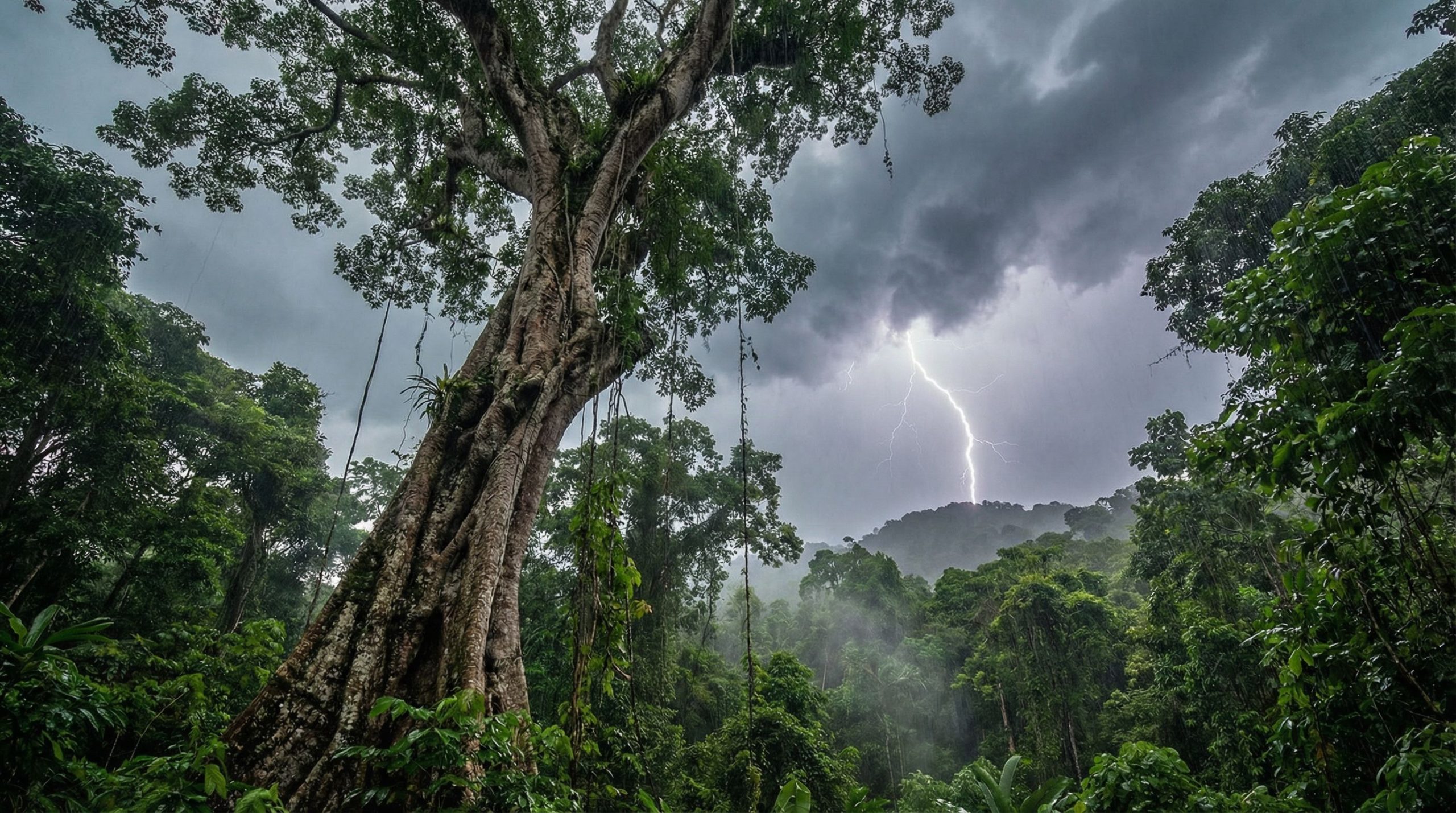 Une étude choc révèle que certains arbres survivent à la foudre et prospèrent grâce à elle