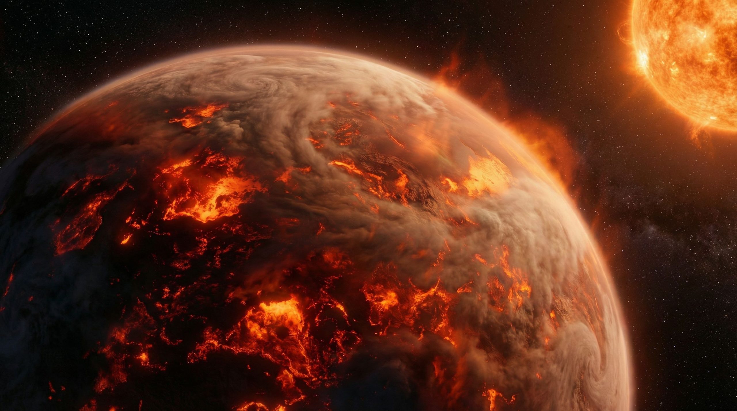 Le JWST détecte la meilleure preuve à ce jour d&rsquo;une atmosphère épaisse sur un monde de lave