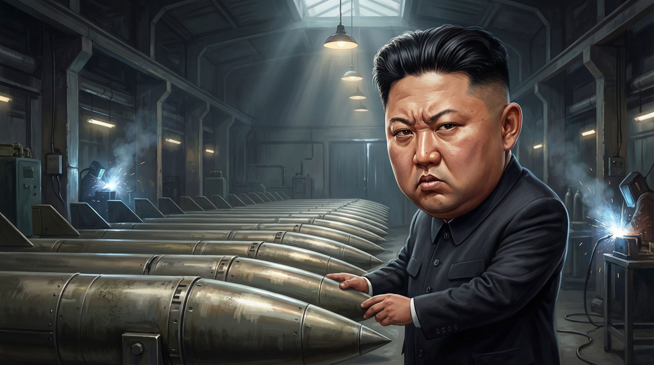 Corée du Nord : Kim Jong Un promet l'enfer avec ses nouveaux lance-roquettes