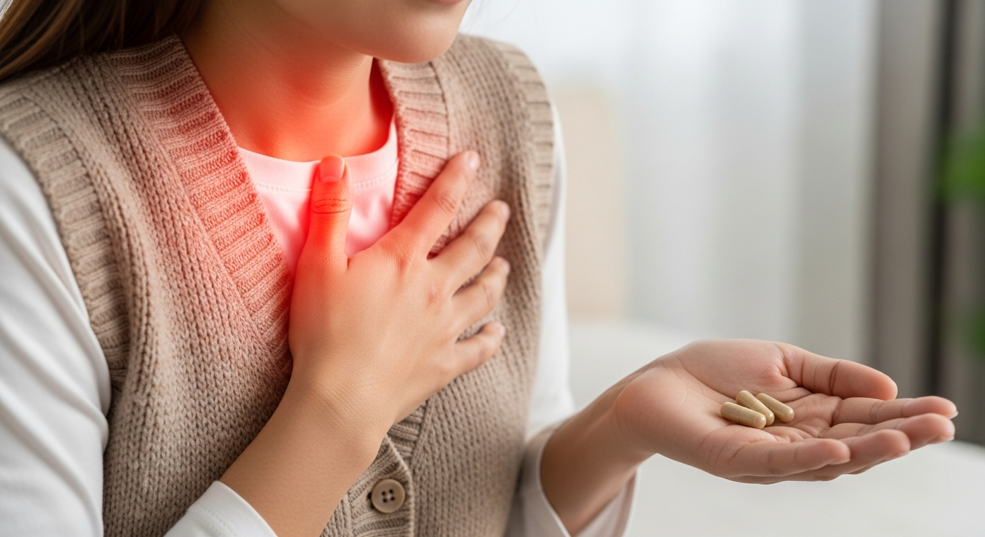 Anti-reflux : prudence requise face à quatre effets méconnus d&rsquo;une prise prolongée