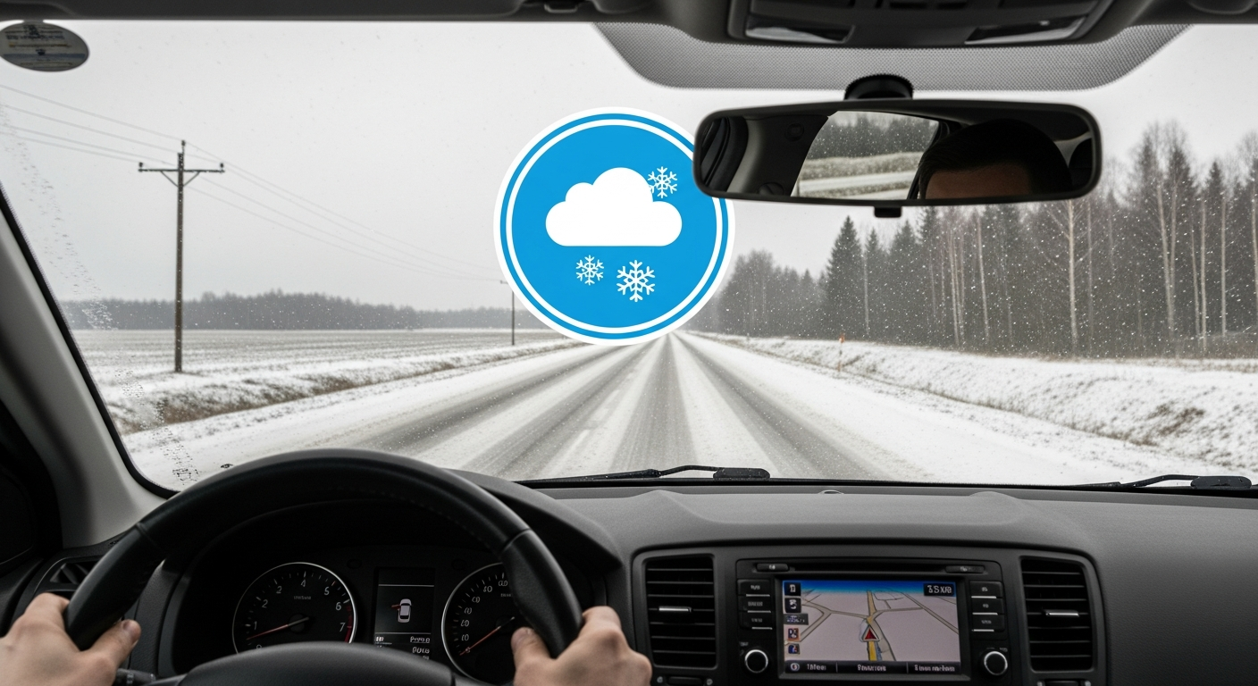 Attention : La petite neige traîtresse fait chuter les automobilistes au Québec