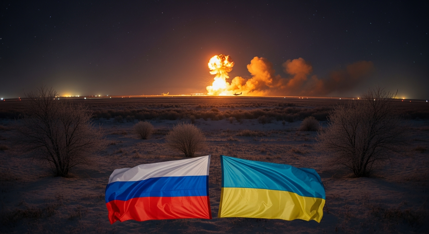 Nuit de feu à Hvardiyske : comment l’Ukraine frappe le cœur militaire russe en Crimée